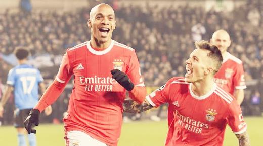 القنوات الناقلة والتشكيل المتوقع لمباراة بنفيكا وكلوب بروج بدوري أبطال أوروبا