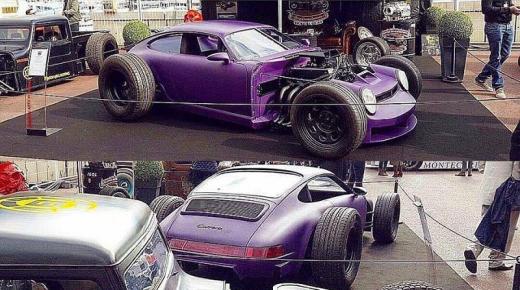 بالصور النسخة الأكثر غرابة من سيارة بورش 911 المعدلة