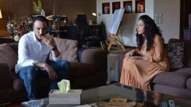 أحدث الصور من مسلسل بين عالمين بطولة طارق لطفي