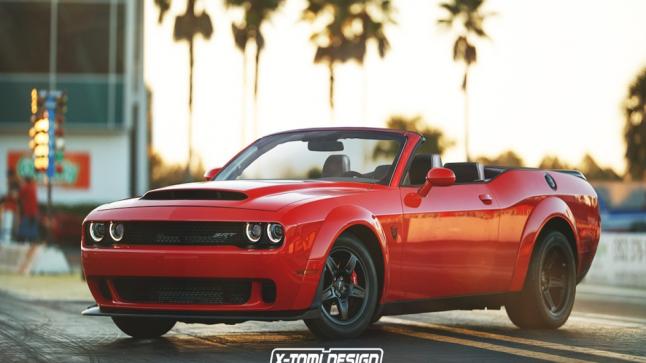 صورة تخيلية لسيارة تشالنجر SRT ديمون وتفاصيل توقعيه عنها