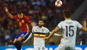 جوردي ألبا يشيد بمستوى المنتخب الأسباني في مباراة بلجيكا