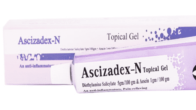 جيل أسي زادكس إن Ascizadex لعلاج الكدمات والتورمات
