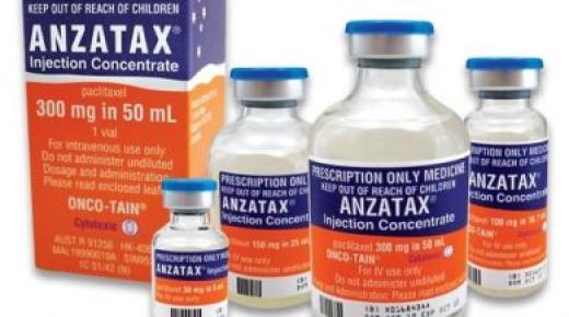 حقن انزاتاكس Anzatax لعلاج سرطان الثدي