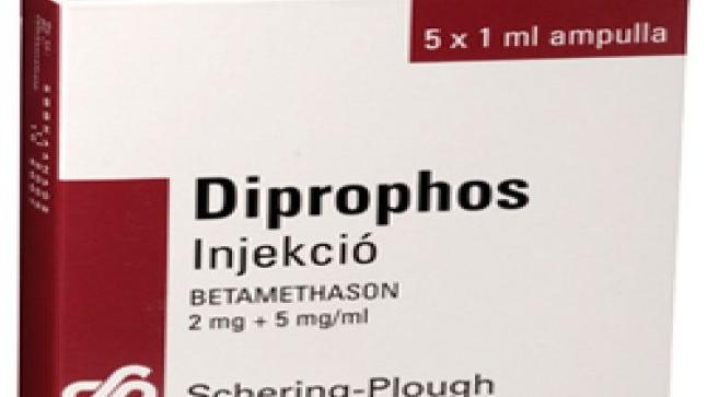 نشرة حقن ديبروفوس Diprofos لعلاج الحكة والحساسية