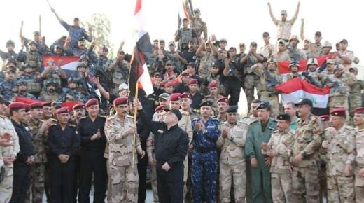 حيدر العبادي : الإنتصارات في قضاء القائم جاءت بأيادي عراقية