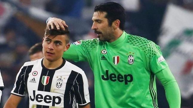 يوفنتوس يحسم مصيره بوفون وديبالا