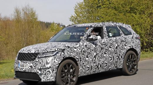 أحدث المعلومات والصور التجسسية لسيارة رنج روفر فيلار SVR رغم التمويهات الكثيفة