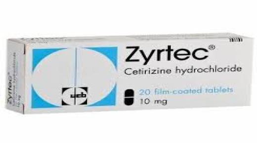 نشرة أقراص زيرتك Zyrtec يعالج الحساسية