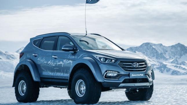 لتحقيق حلم عبور القطب الشمالي هيونداي تقوم بتهيئة سانتافي من أجل ذلك