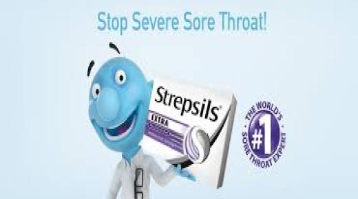 ستربسلز Strepsils لعلاج التهاب الحلق