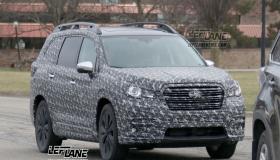 صور تجسسية لسيارة سوبارو Ascent بالهيكل الإنتاجي