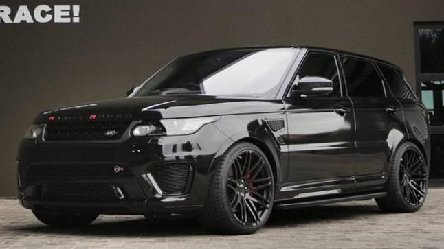 شركة التعديل Race تضع لمساتها الخاصة على سيارة رنج روفر SVR الرياضية