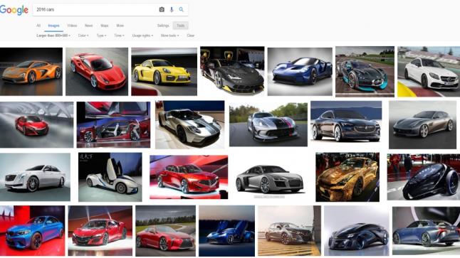 تقرير جوجل يكشف عن أكثر شركات السيارات التي تم البحث عنها في خلال عام 2016