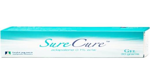 نشرة شور كيور جل sure cure gel يعالج حب الشباب