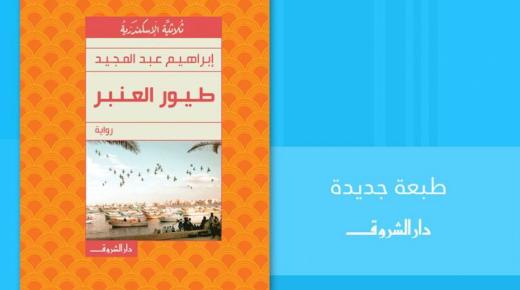 تفاصيل عن رواية طيور العنبر للكاتب إبراهيم عبد المجيد الصادرة عن دار شروق