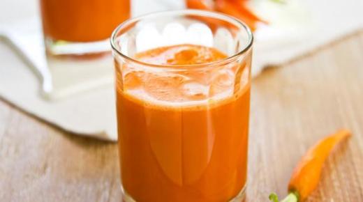 عصير الجزر وفوائده