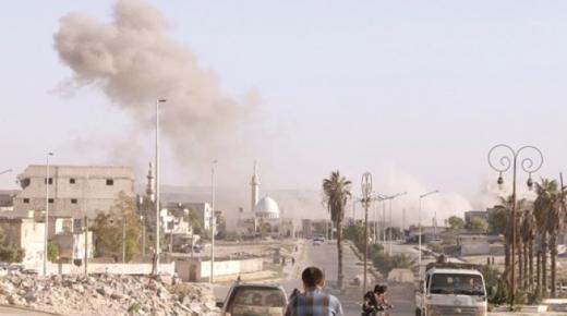 قتلى وجرحى من المدنيين في قصف للتحالف على قرية الهيشة شمال الرقة