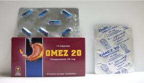 نشرة كبسولات أوميز Omez لعلاج حموضة وقرحة المعدة