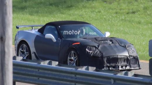 صور بدء اختبار سيارة كورفيت ZR1 عالية الأداء من شيفرولية