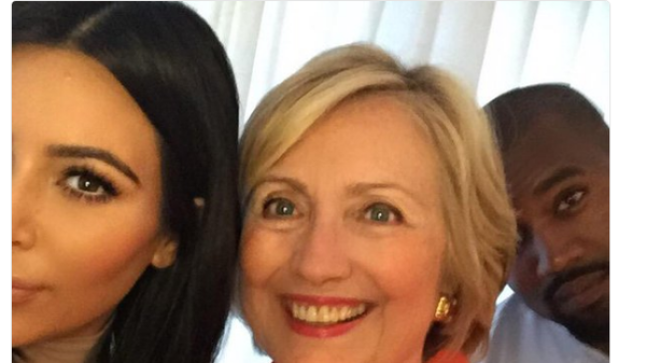 كيم كارديشيان تعلن عن نيتها التصويت لهيلاري كلينتون في الإنتخابات