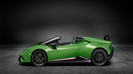 صور توقعية لسيارة لامبورغيني هوراكان Performante سبايدر