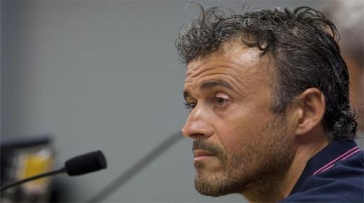 لويس إنريكي يعبر عن إستياءه الكبير بعد التعادل أمام أتلتيكو مدريد