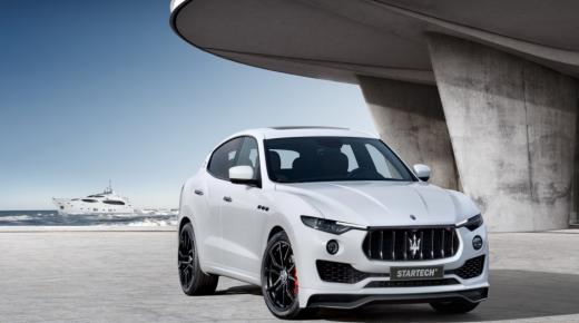 أحدث التفاصيل و الصور عن سيارة مازيراتي ليفانتي التي تحصل على تعديلات شركة Startech