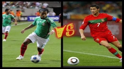 اهداف مباراة البرتغال والمكسيك اليوم في أول جولة من كأس القارات وملخص نتيجة لقاء إنتهى بالتعادل الإيجابي المثير للغاية