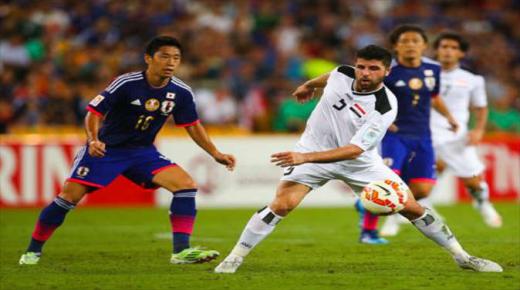 نتيجة مباراة العراق واليابان اليوم وملخص أهداف مباراة أسود الرافدين بالتعادل الإيجابي على الملاعب الإيرانية