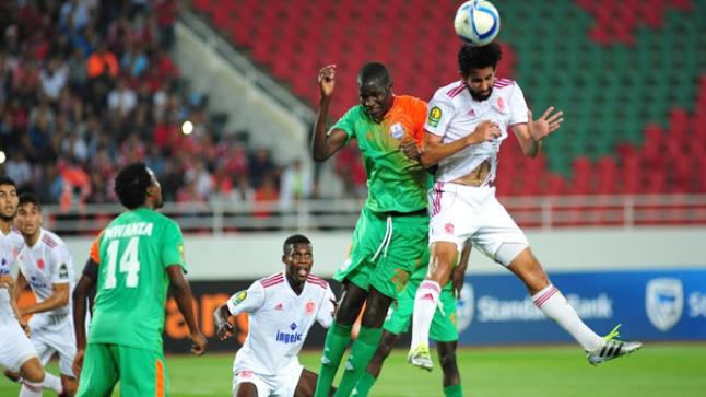 اهداف مباراة الوداد والقطن الكاميروني اليوم على ملعب رومدا ادجيا في الجولة الخامسة وملخص نتيجة اللقاء