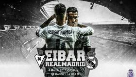 نتيجة باراة ريال مدريد وايبار اليوم السبت في الدوري الاسباني 2017 وتألق الكتيبة المدريدية برباعية على ملعب بلدية ايبوروا