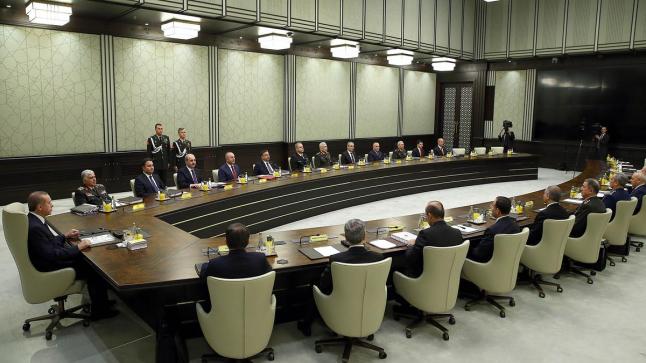 قرارات منتظرة بعد إجتماع مجلس الأمن القومي التركي