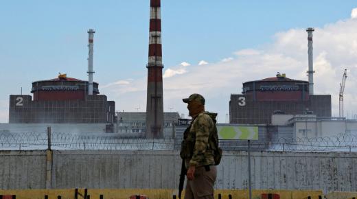 الطاقة الذرية تكشف حقيقة وجود أسلحة هجومية بمحطة زابوريجيا