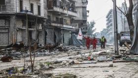 سوريا : القوات النظامية تشن غارات مكثفة على محطة مياه سليمان الحلبي