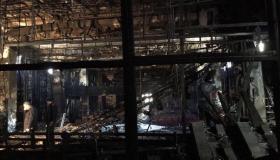 بالصور مسرح الليسيه بالقاهرة بعد الحريق الهائل الذي حدث صباح اليوم