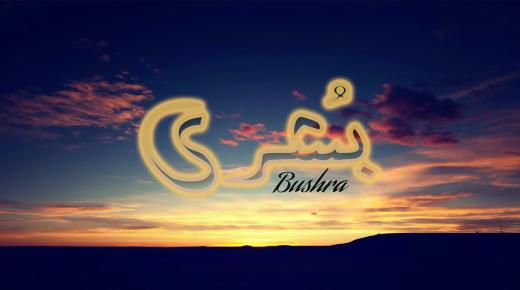 معنى اسم بشرى داخل قاموس المعاني