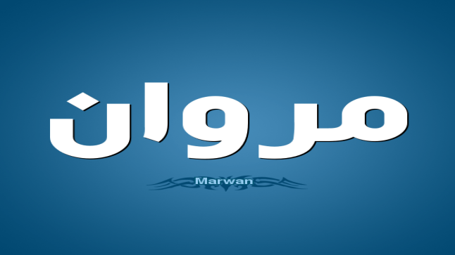 معنى اسم مروان داخل قاموس المعاني