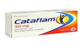 نشرة أقراص كتافلام cataflam علاج عام لتخفيف الآلام