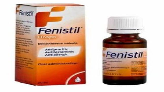 نشرة نقط فنستيل Fenistil لعلاج الحساسية ونزلات البرد