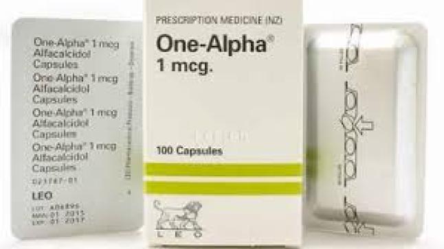 ون ألفا One Alpha لعلاج نقص المعادن والكالسيوم